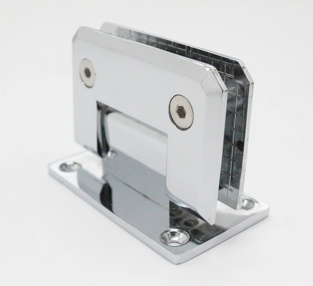 Glass shower door pivot hinge for bathroom