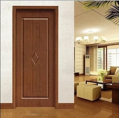 China supplier swing raw wood door skin panel paint design wood door