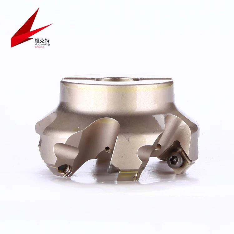 High Speed Indexable Face Milling Head Dynamic Balancing 12Teeth Face Mill Head