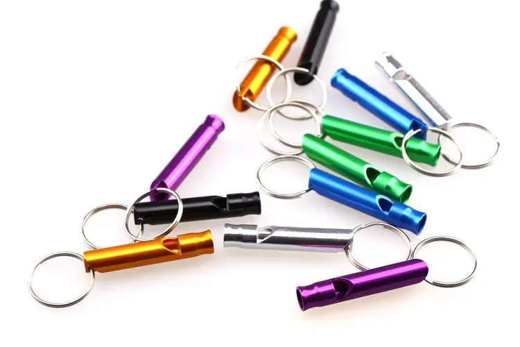 In Stock Outdoor Sports Survival Dog EDC Emergency Whistle
