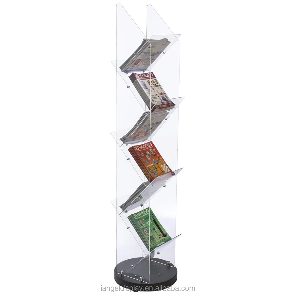 Iangel Zig Zag Magazine brochure stand literature