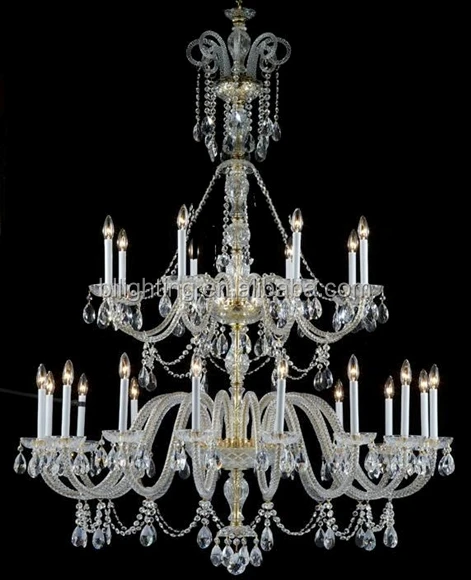 Modern murano venetian style crystal lamp hotel chandelier indoor candle glass lighting hot sale glass chandelier cheaper price