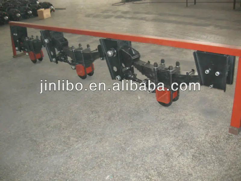 Hot Sale American Type Mechanical Suspension 3 Axle for Trailer/Truck Parts