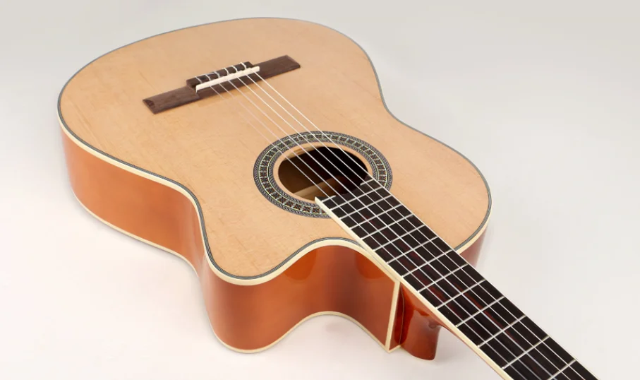 Deviser 39 inch Spruce top cheapest electric classical guitar