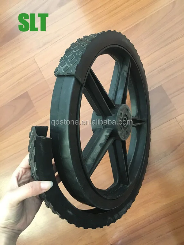 14 inch PVC wheel with PP rim for golf cart club car buggy