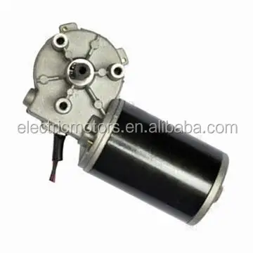 Electric 12v 24v Low Rpm Worm Geared DC Brushless Gear Motor 200w 250w 300w 500w 12 20 50 100 350 Watt 1 hp 0.75kw 1.5 kw 7.5kw