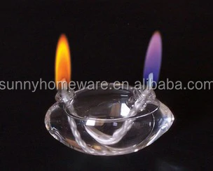 hand made high quality clear indoor glass oil lamps