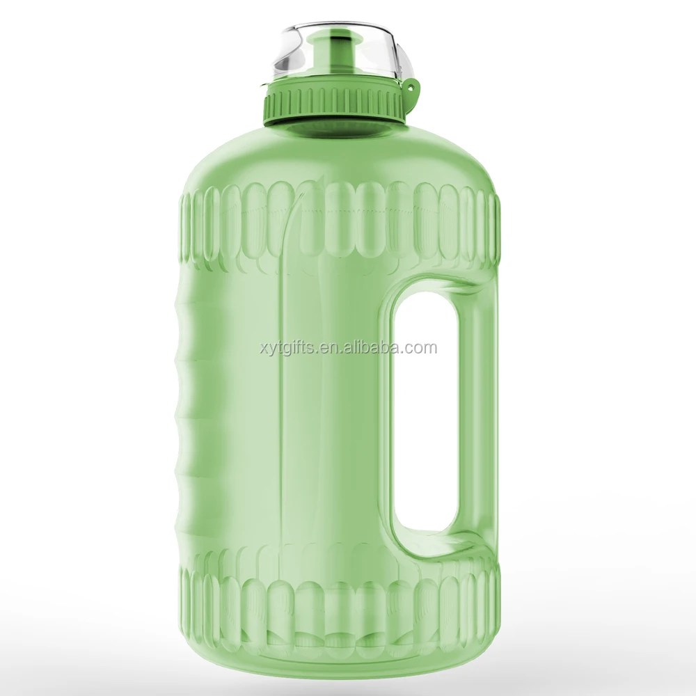 2018 New Large Capacity Plastic Water Jug 2.2L/2.5L BPA Free Gym Fitness Water Bottle with Handle