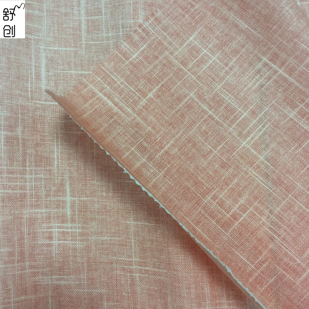 Соскабливание цветной льняной ткани для мужских брюк