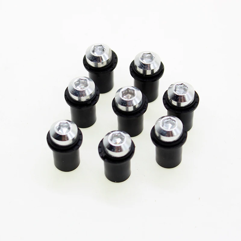 Brand- new motorcycle parts aluminum plastic material windshield bolts racing windscreen screw fits CBR600