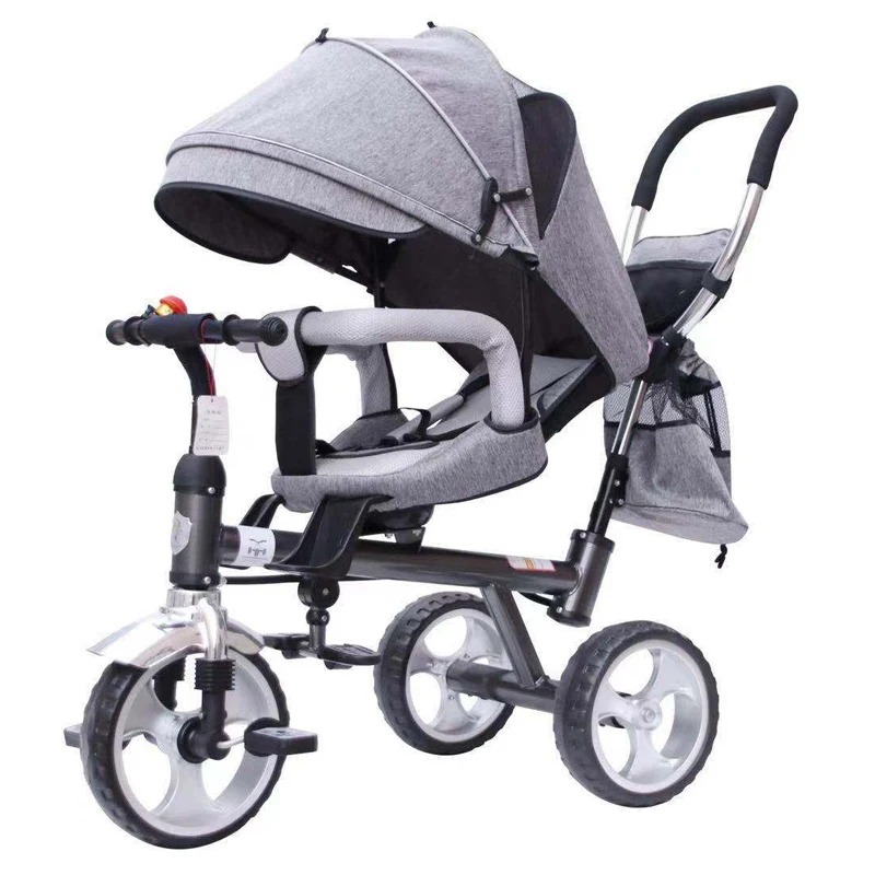 2023 kid 2019 Baby Tricycle 4 In 1 Trike/child Tricycle Seats/cheap Kids Tricycle Kids Smart Trike children