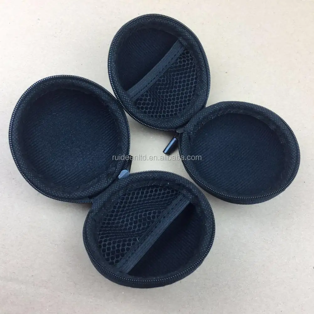 8CM Diameter Round EVA Case 1680D Nylon Hard Case Round Case (LZH-03)