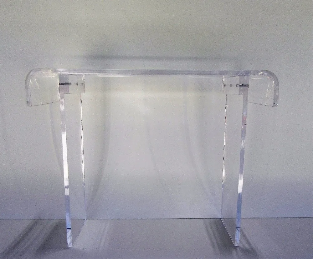 JIHONG Wholesale clear acrylic bedside table acrylic tv table Acrylic furniture