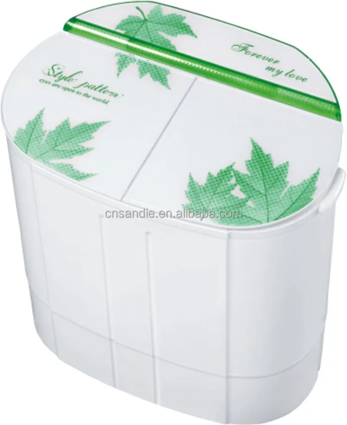 3 кг мини двойная Ванна стиральная машина