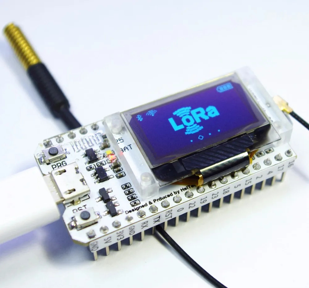 Синяя плата для разработки Интернета SX1278 LoRa ESP32 0 96 дюйма OLED-дисплей Wi-Fi комплект Lora 32 с антенной