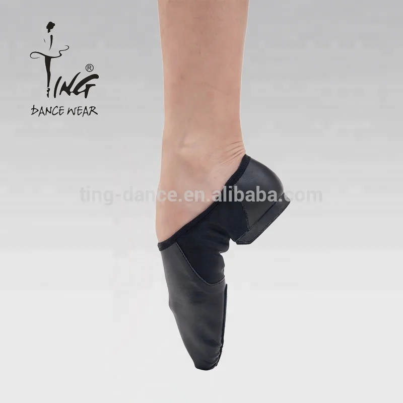 
Soft Leather Dance Shoes Split Sole Women Jazz Shoes Black and Tan 1 Week 100 Pairs 100% Cotton Cotton Fabric CN;JIA JSS031 Ting 