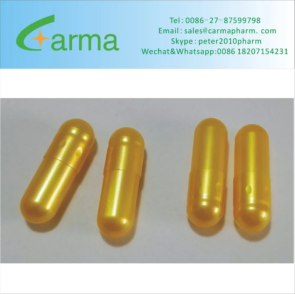 Customized Colorful Shining Empty Pearl Capsule