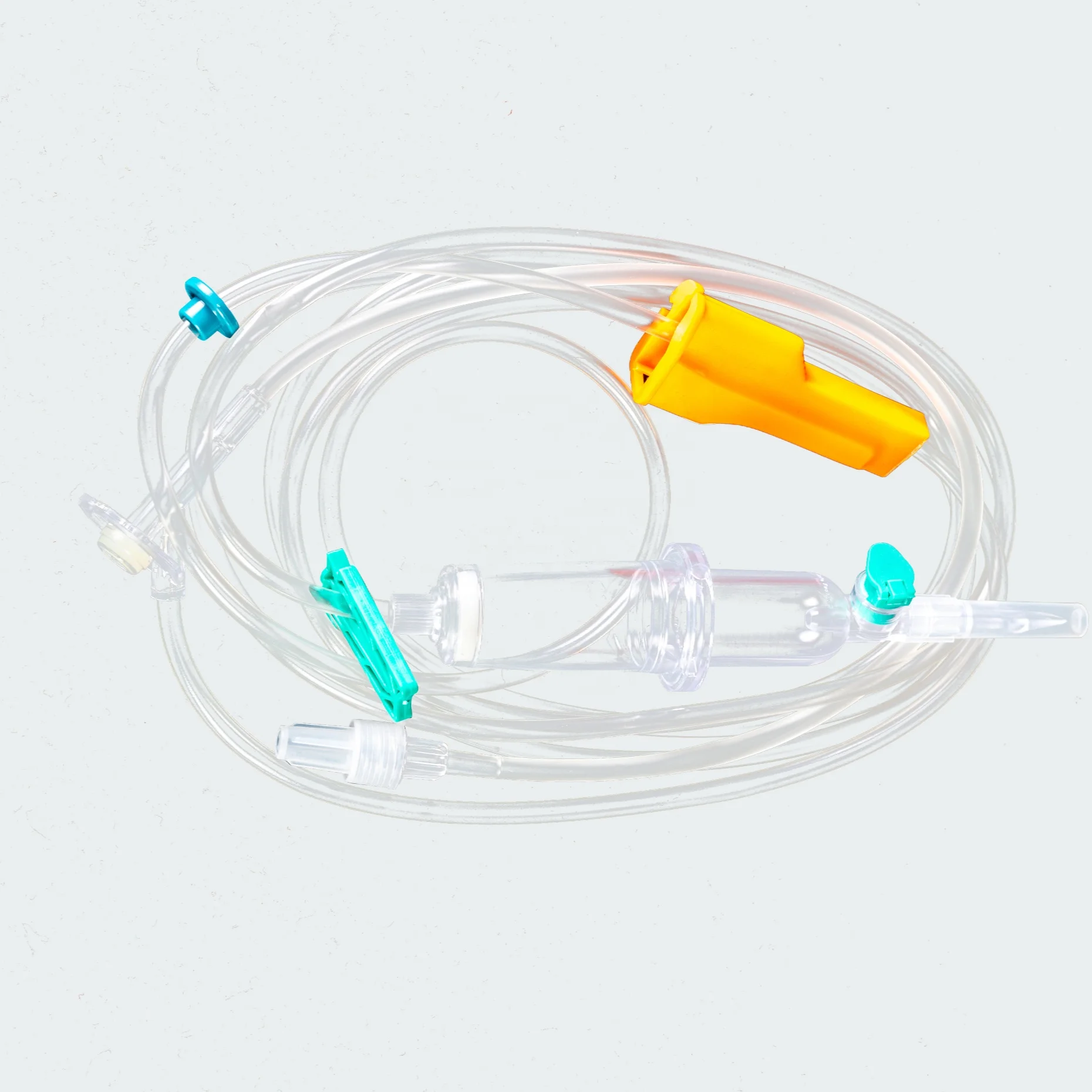 
CE&ISO approved infusion saline set for single use 