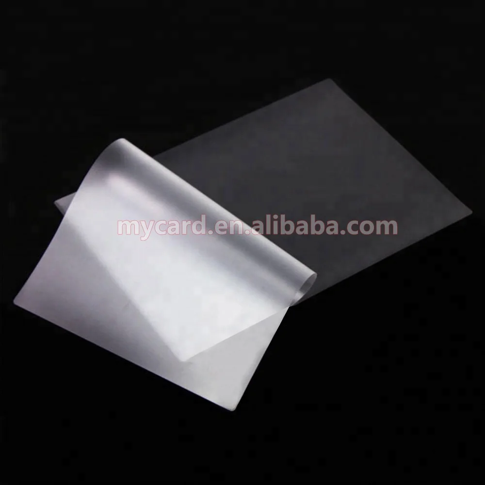 New PVC Card Hologram Lamination Overlay Film