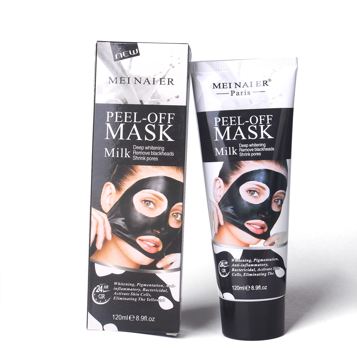 Ready To Ship 120 gram peel off black head remover face mask