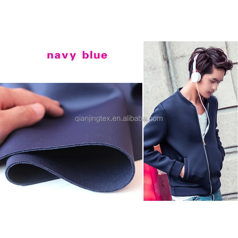 Factory price polyester spandex stretch 2mm neoprene fabric