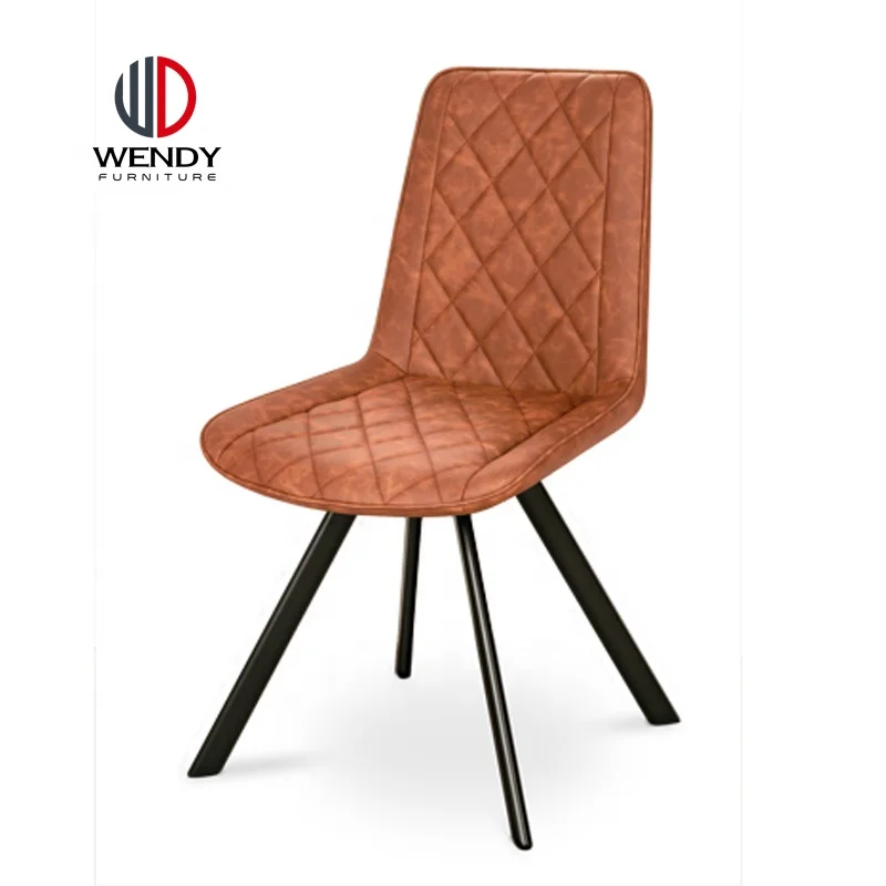 european design high quality  pu leather dining chair for sale