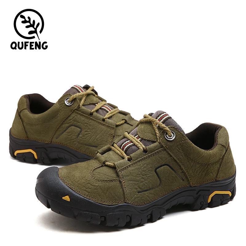 2018 Latest design wholesale custom hiking shoes black leather gym shoes