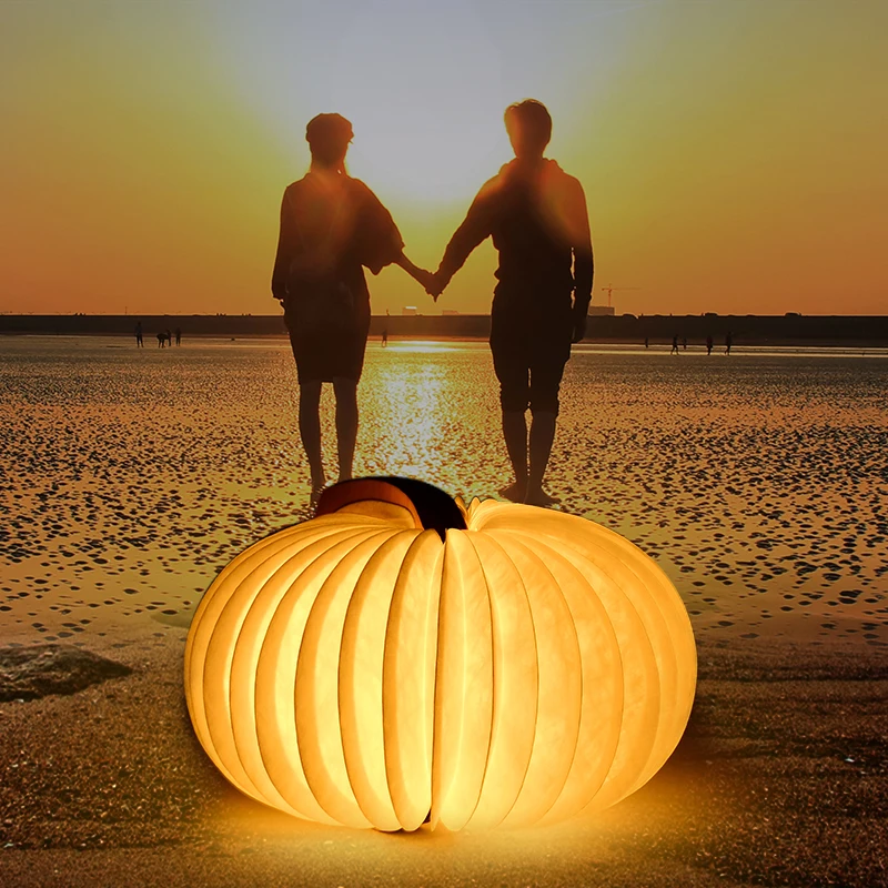 Creative Gift Book Shaped Halloween Pumpkin Light, Best LED Desk Lamp for Kids Children Friends