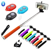 Universal Bluetooth Smart Remote Shutter Camera Control Self-timer Shutter for iPhone 4 5 5s 5c samsung Galaxy S4 ios 8/Android