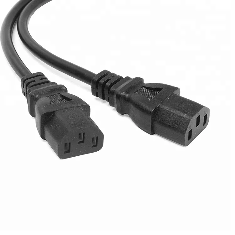 
UPS Server Y Splitter C14 to 2 x C13 Power Adapter Cable Cord 