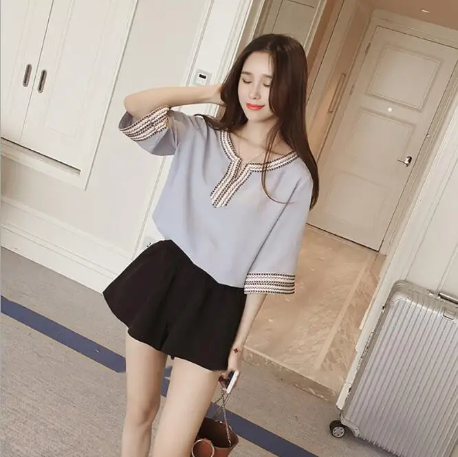 Zm30097a 2016 Корейская Летняя женская одежда бутик женские