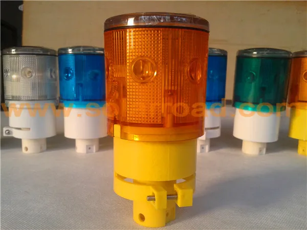 SOLARROAD RS-712 Traffic Warn Sign Guidance Lighting LED Beacon Flashing Solar Warning Light