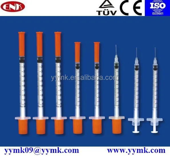 Шприц для инсулина 0 5 мл пластиковый одноразовый шприц