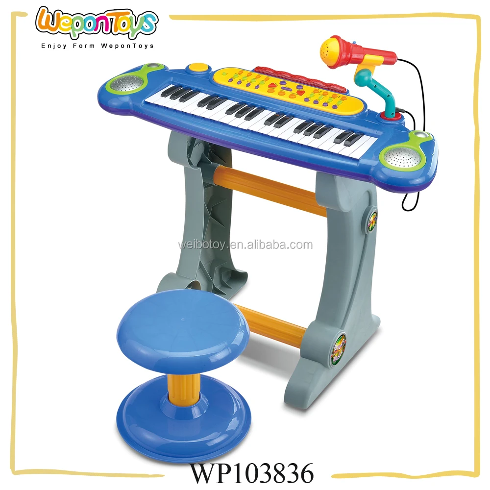 musical baby piano with microphone keyboard piano set with chair baby grand piano prices