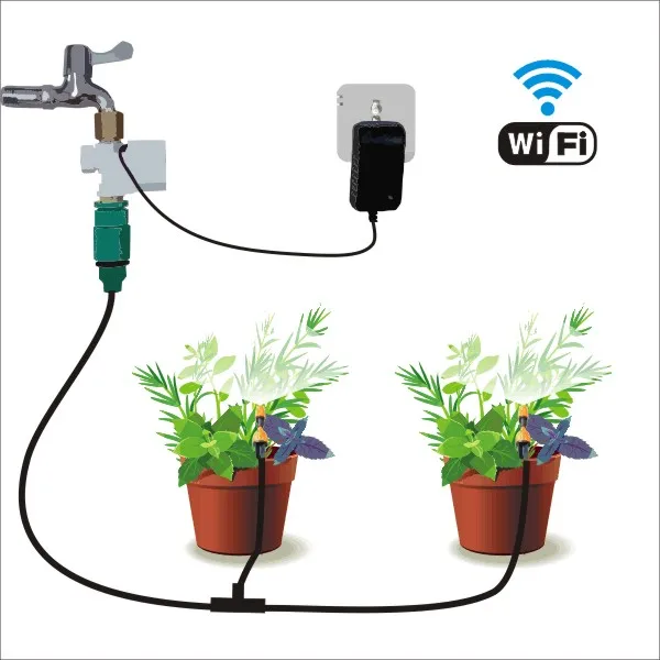 powerful garden drip irrigation system controller automatic countdown water timer