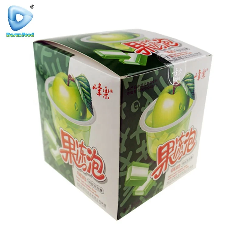 Hot selling halal center filled chewing jelly gum