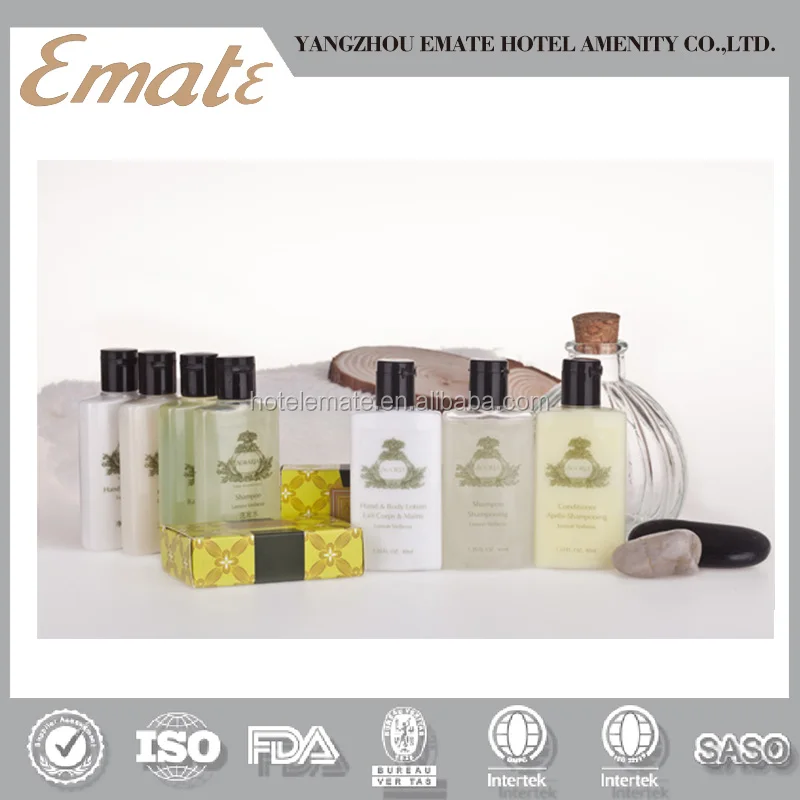 
Hotel amenities covers shampoo bath gel conditioner body lotion for hotel 