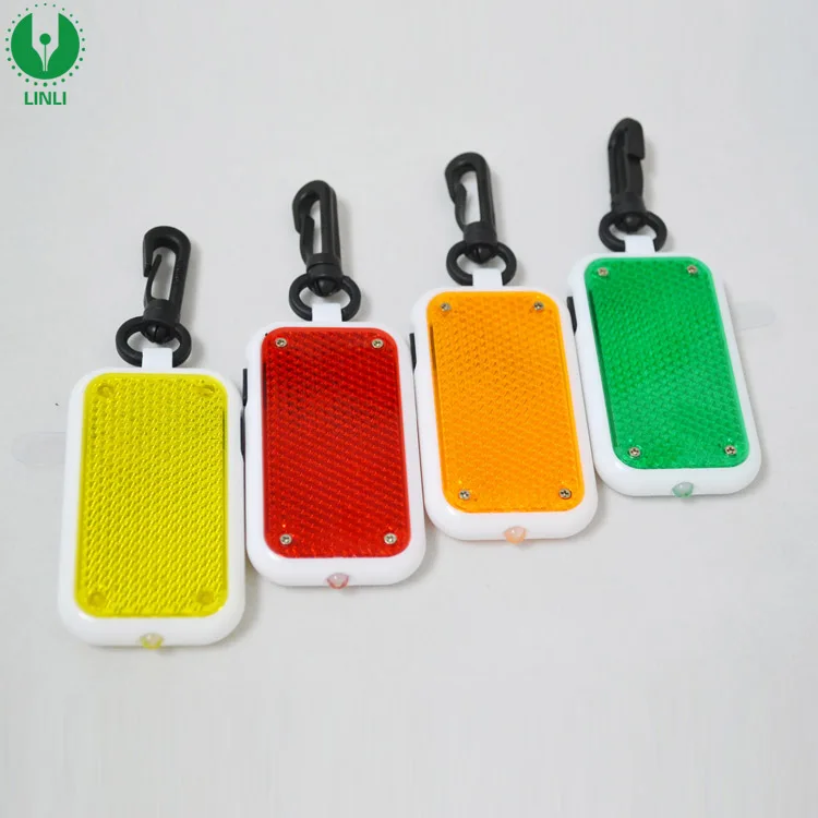 Keychain PVC Silver White Promotion LED Keychain LED Reflector Keyring Lighting Time More Than 98 Hours 1 Color,2 Color Steady