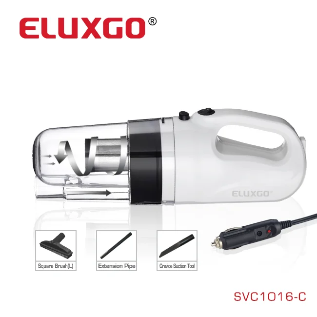 Eluxgo handheld portable 12V car vacuum cleaner