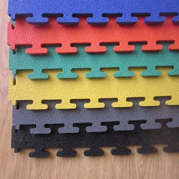 industrial heavy duty vinyl plastic flooring interlocking pvc garage floor tiles