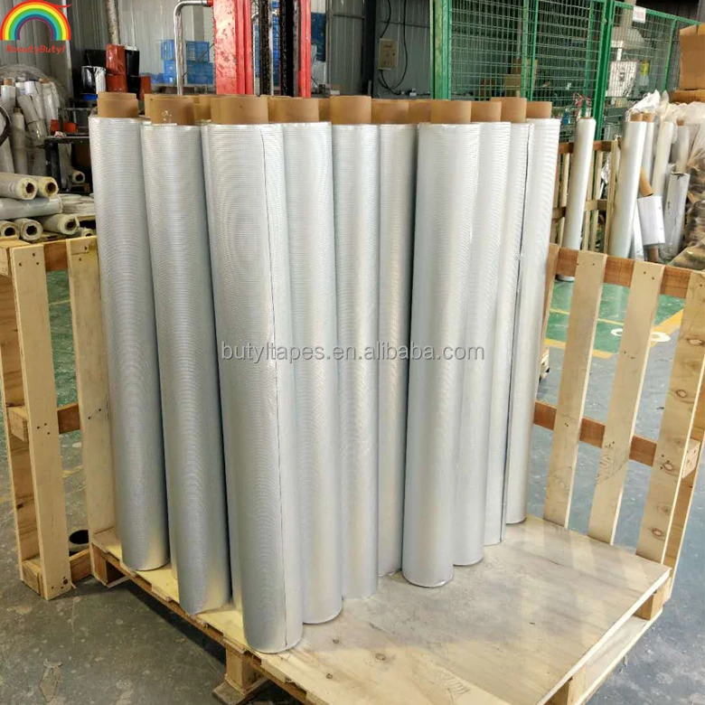 Factory price aluminum faced butyl adhesive tape