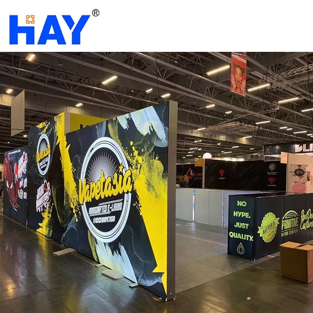 10ft Custom Design Backlit Lightbox Trade Show Display