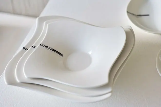 Chaozhou 2019 Dinner Set Restaurant Plates Fine Porcelain Ceramic Tableware