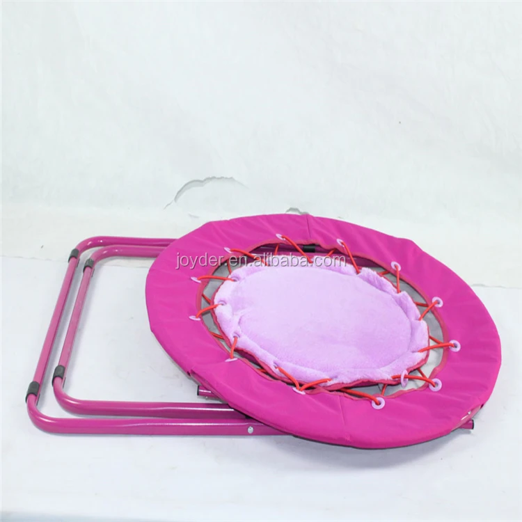 Folding Round Elastic Bungee Chair Picnic Camping Beach Kids Fishing Chair Metal Outdoor Furniture Aluminum Opp Bag