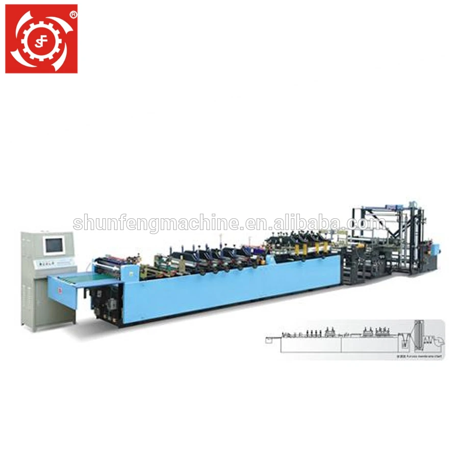 Biodegradable Polypropylene Polythene T-shirt Shopping Plastic Bag Making Machine