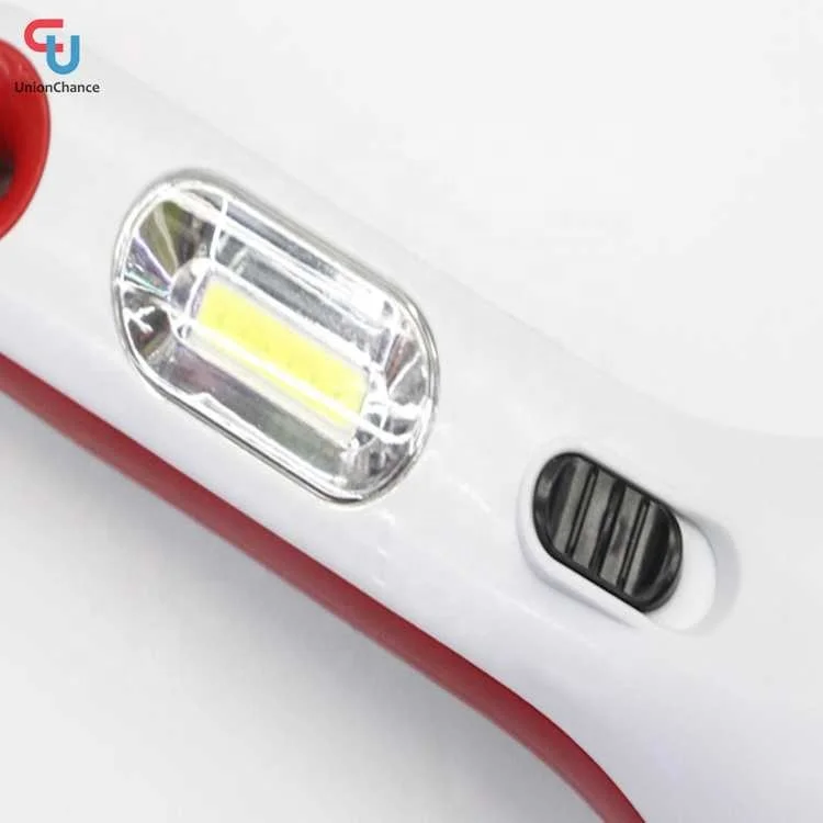 
Household Portable Battery LED Flashlight LED Torch for Household Searching with Circle Handle 