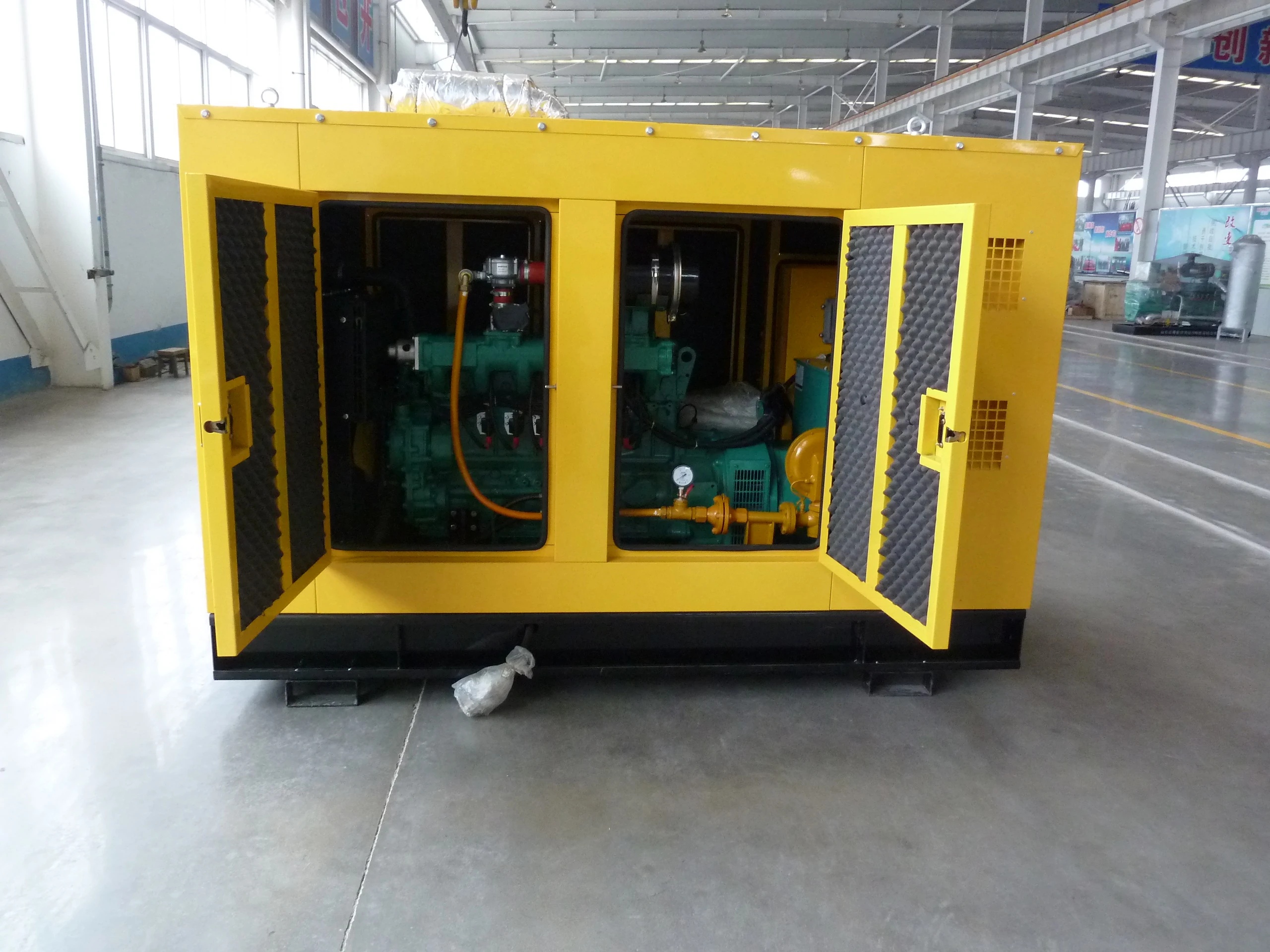 Silent LNG CNG Generator with ATS