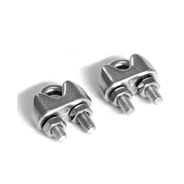 Hot sales M22 stainless steel U bolt clamps for 20mm wire rope ss304 material