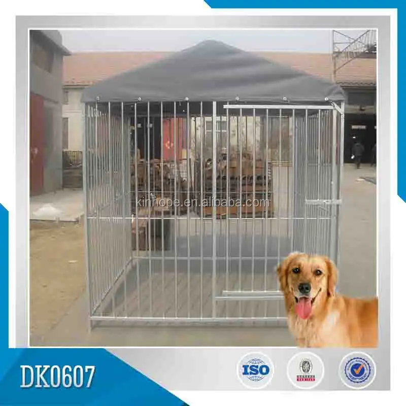 2m*1.8m Strong Structure Galvanized Steel Dog Kennel
