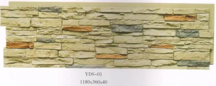 Polyurethane Beauty Cheap Decorative Wall Panel PU imitation stone siding